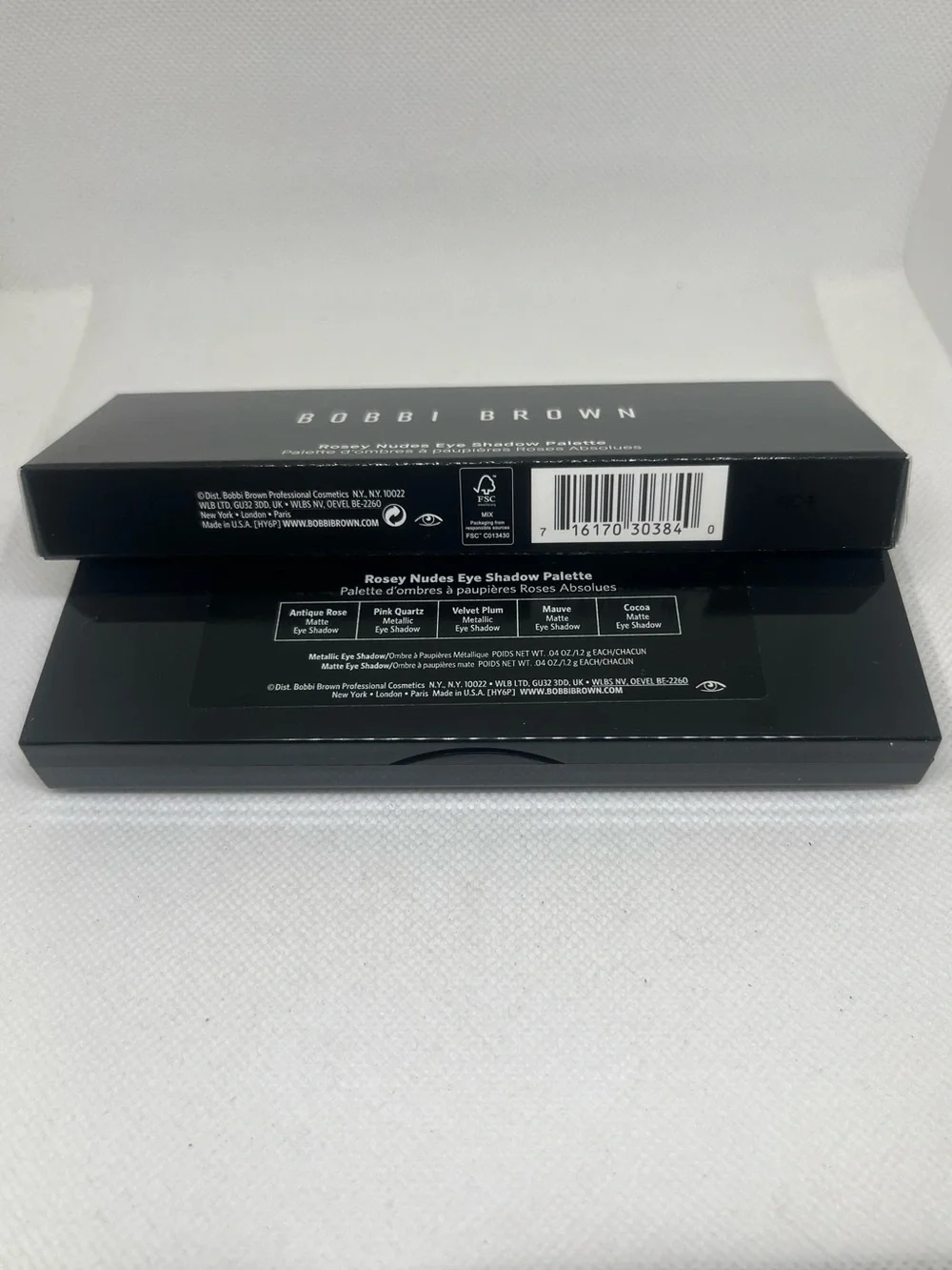 New BOBBI BROWN ROSEY NUDES EYE SHADOW PALETTE